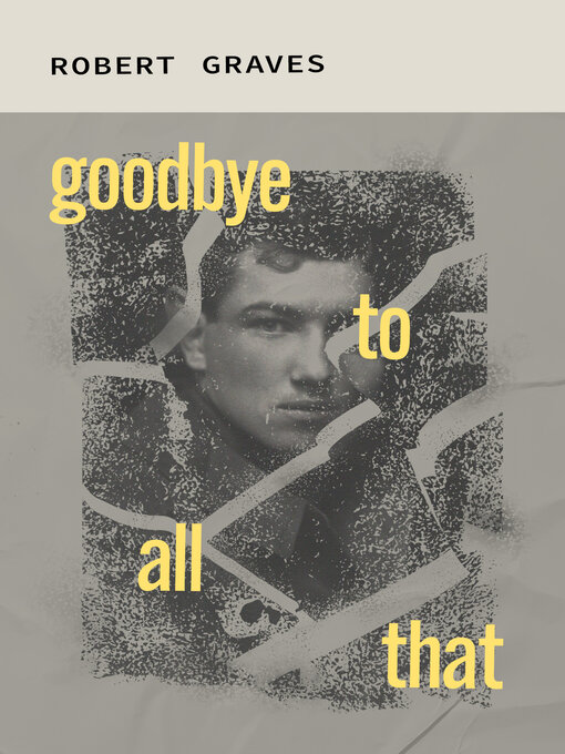 Cover image for Goodbye to All That